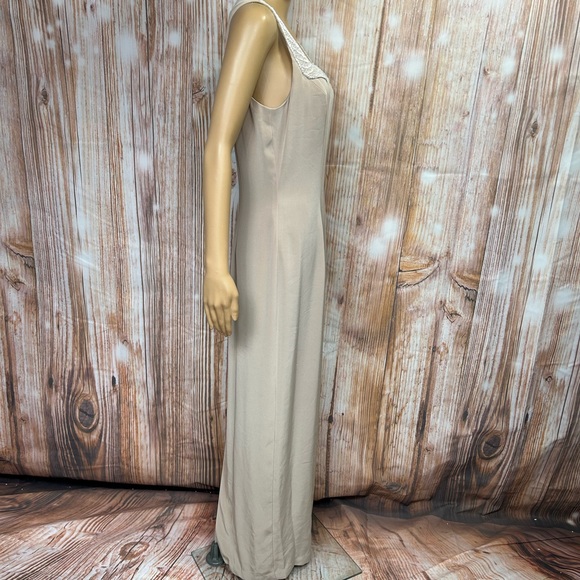 Montage Vintage Beaded Square Neckline Evening Gown - Picture 5 of 8